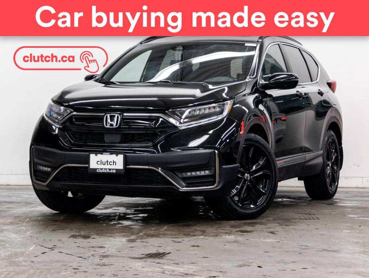 Used 2021 Honda CR-V Black Edition AWD w/ Apple CarPlay & Android Auto, Panoramic Moonroof, Nav for sale in Toronto, ON