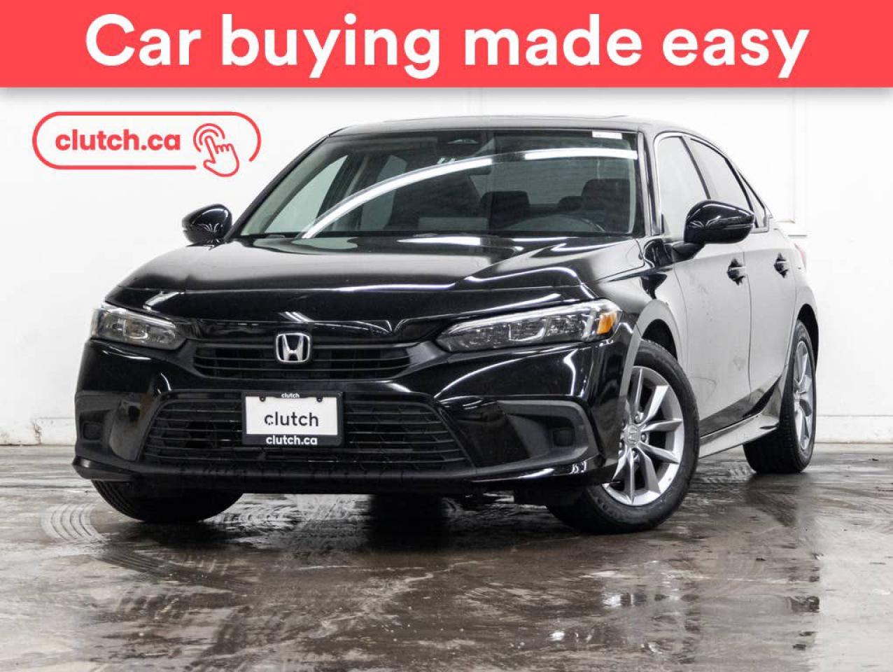 Used 2022 Honda Civic Sedan EX w/ Apple CarPlay & Android Auto, Dual Zone A/C, Power Sunroof for sale in Toronto, ON