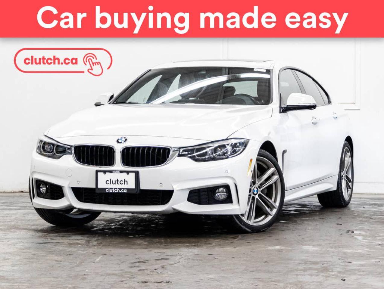 Used 2019 BMW 4 Series 440i xDrive Grancoupe AWD w/ Apple CarPlay, Power Moonroof, Nav for sale in Toronto, ON