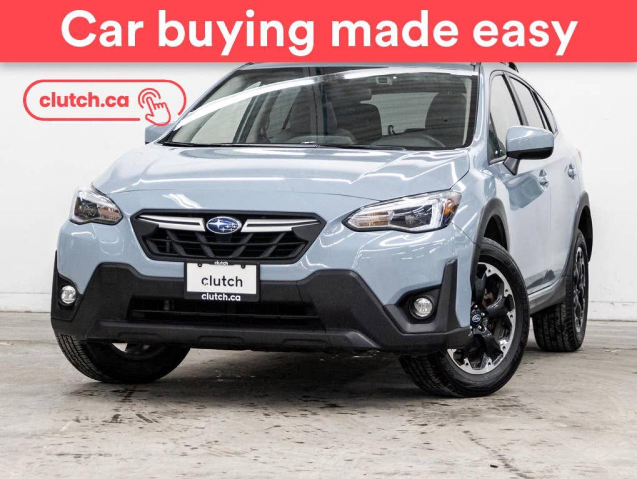 Used 2021 Subaru XV Crosstrek Sport AWD w/ EyeSight Pkg w/ Apple CarPlay & Android Auto, Dual Zone A/C, Power Sunroof for sale in Toronto, ON