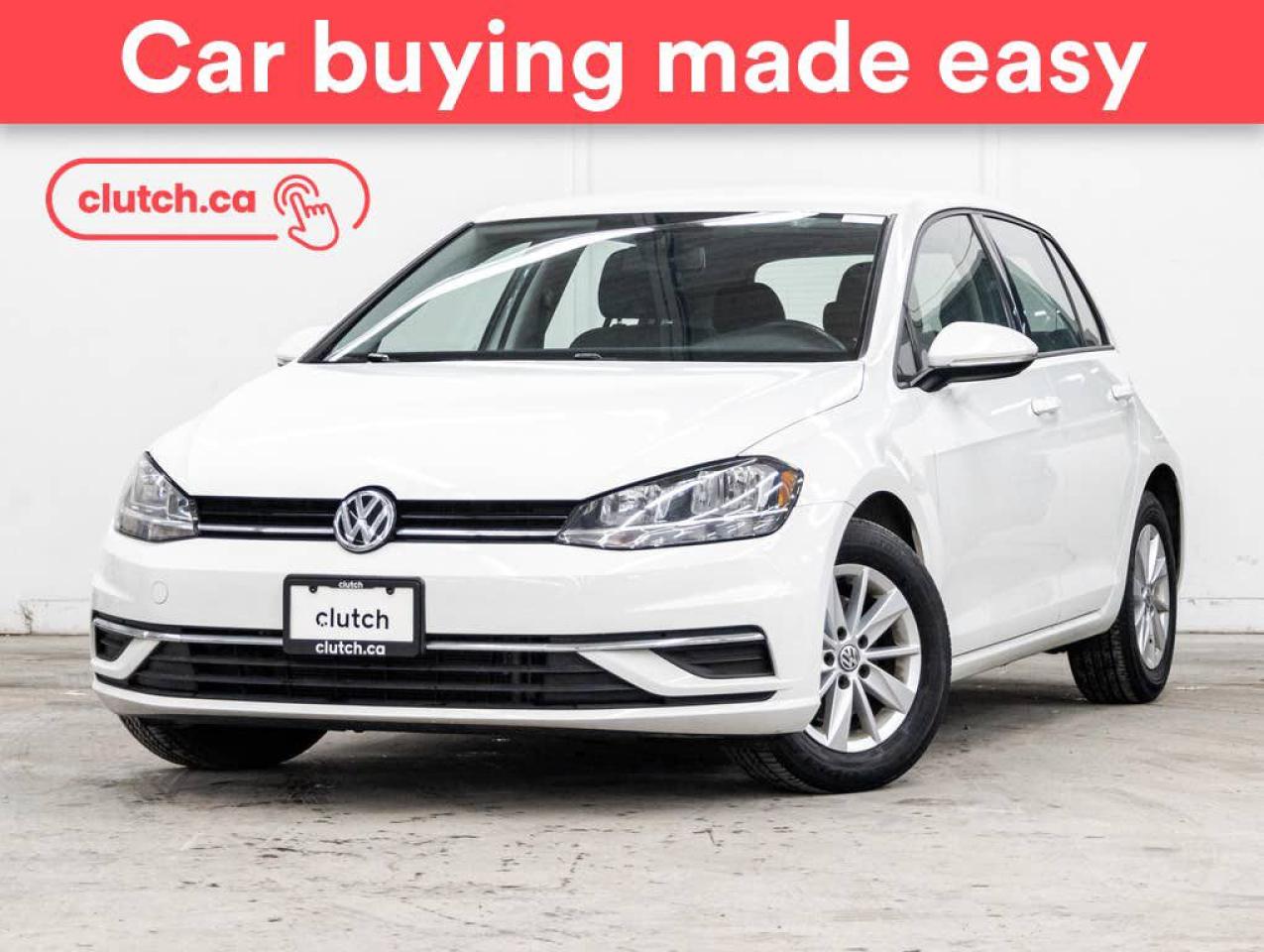 Used 2019 Volkswagen Golf Comfortline w/ Apple CarPlay & Android Auto, A/C, Rearview Cam for sale in Toronto, ON