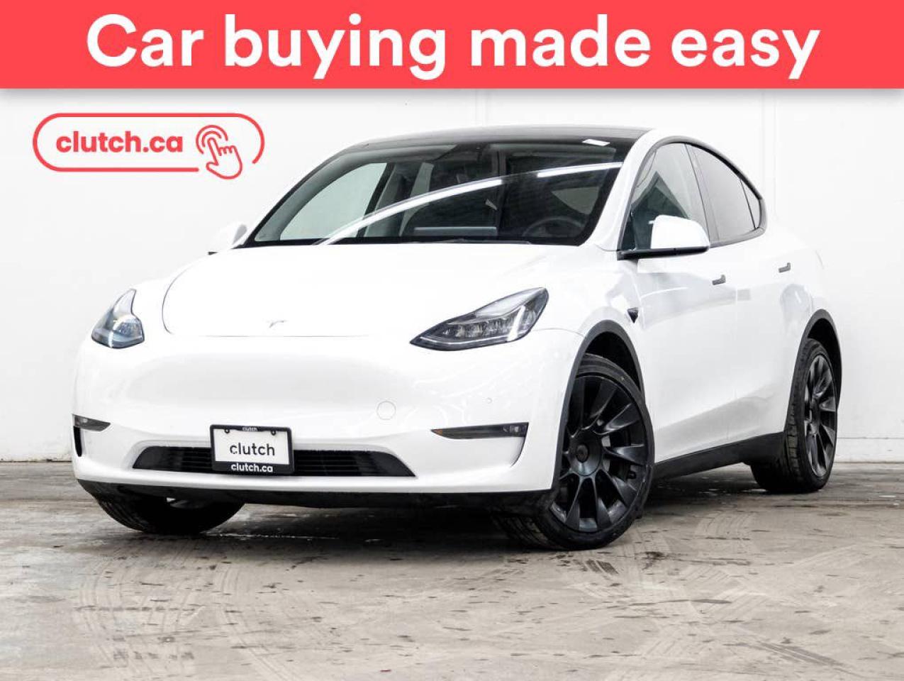 Used 2022 Tesla Model Y Long Range AWD w/ Autopilot, Nav, Glass Roof for sale in Toronto, ON