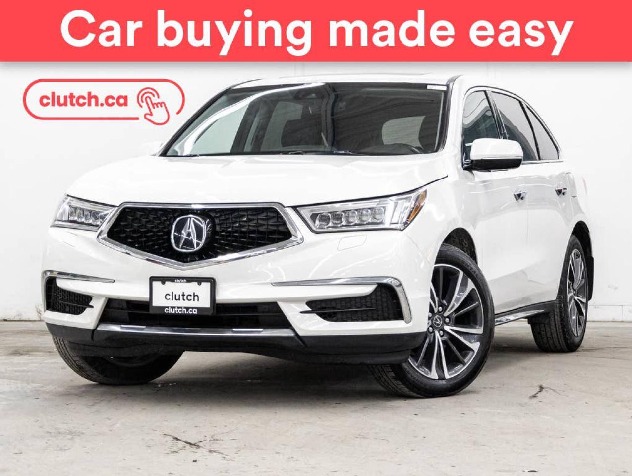 Used 2020 Acura MDX Tech AWD w/ Apple CarPlay & Android Auto, Power Moonroof, Nav for sale in Toronto, ON