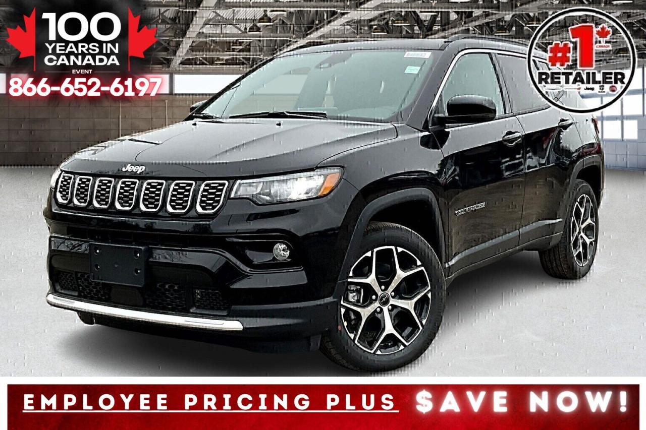 New 2025 Jeep Compass LIMITED | 4x4 | Leather | Sund & Sound Grp. for sale in Mississauga, ON