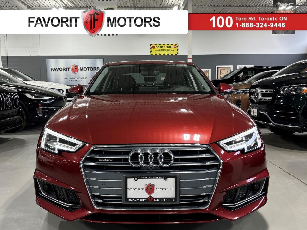 Used 2018 Audi A4 Technik|QUATTRO|S-TRONIC|NAV|BANGOLUFSEN|HEADSUP|+ for sale in North York, ON