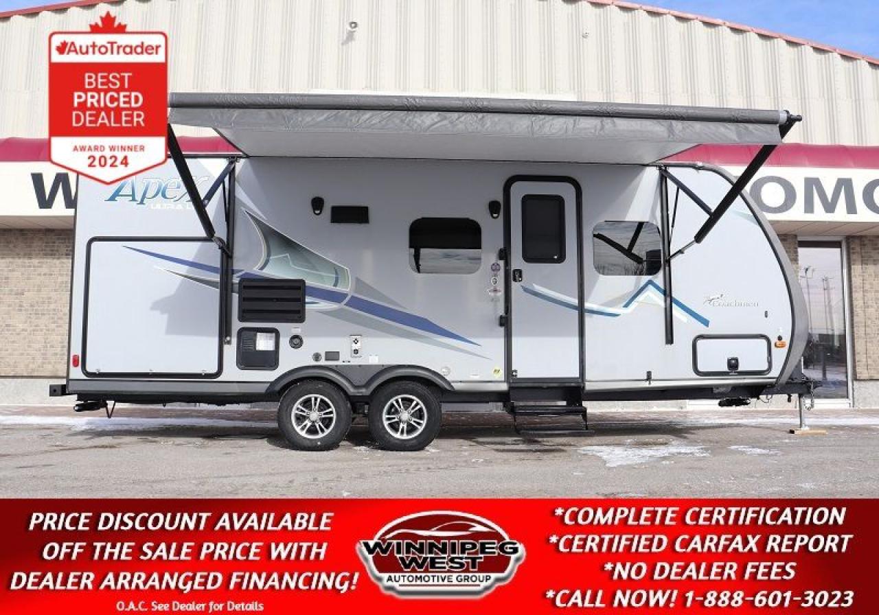 Used 2018 Coachmen Apex Ultra Lite 215RBK ULTRA LIGHT, BIG SLIDE, GREAT LAYOUT, HUGE VALUE for sale in Headingley, MB