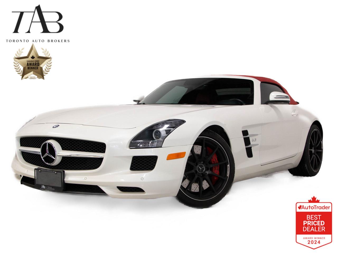 Used 2012 Mercedes-Benz SLS AMG SLS | ROADSTER | AMG | RED LEATHER for sale in Vaughan, ON