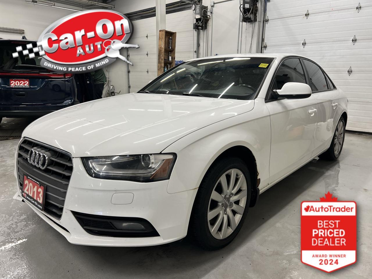 Used 2013 Audi A4 AWD | SUNROOF | HTD LEATHER | LOW KMS! | CERTIFIED for sale in Ottawa, ON