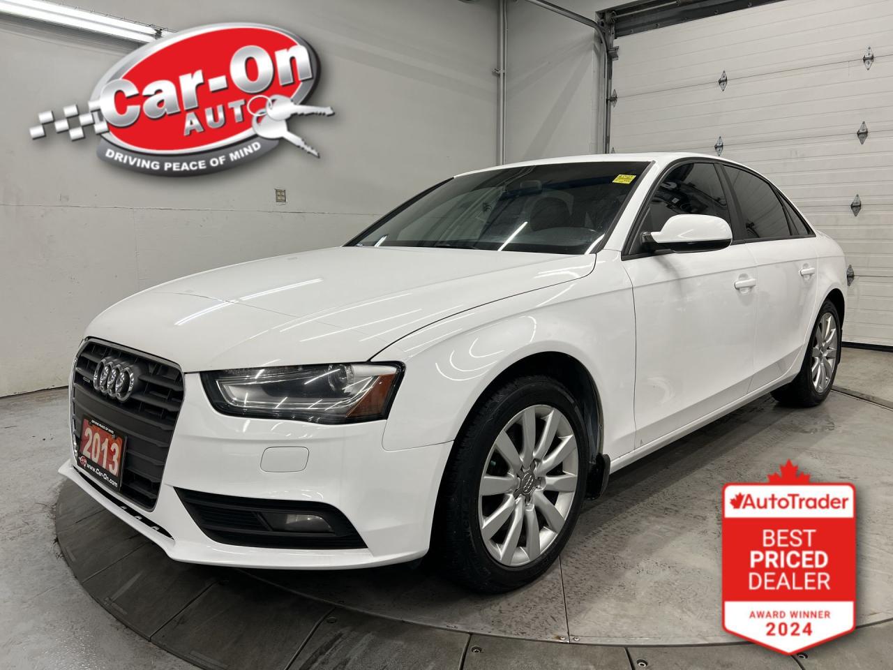 Used 2013 Audi A4 AWD | SUNROOF | HTD LEATHER | LOW KMS! | CERTIFIED for sale in Ottawa, ON