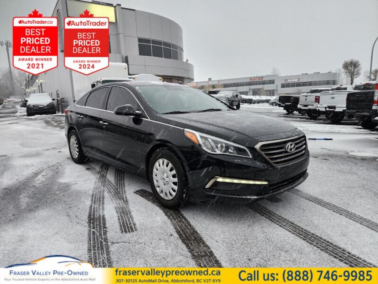 Used 2015 Hyundai Sonata GL  **Front Dr. Wheel Cover to be Installed!** for sale in Abbotsford, BC