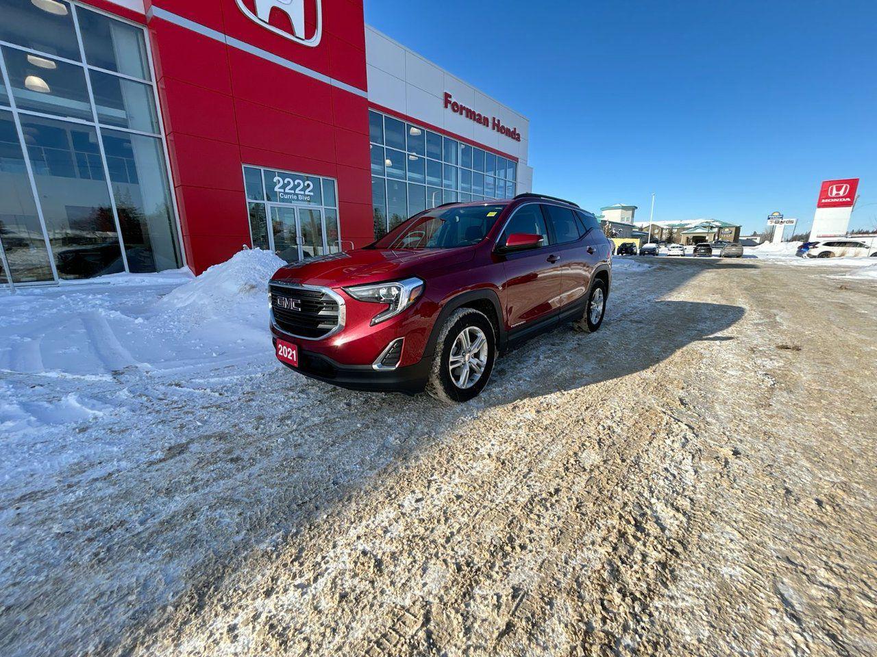 Used 2021 GMC Terrain SLE AWD|Htd.Seats|PanoramicSunroof|Rmt.Start for sale in Brandon, MB