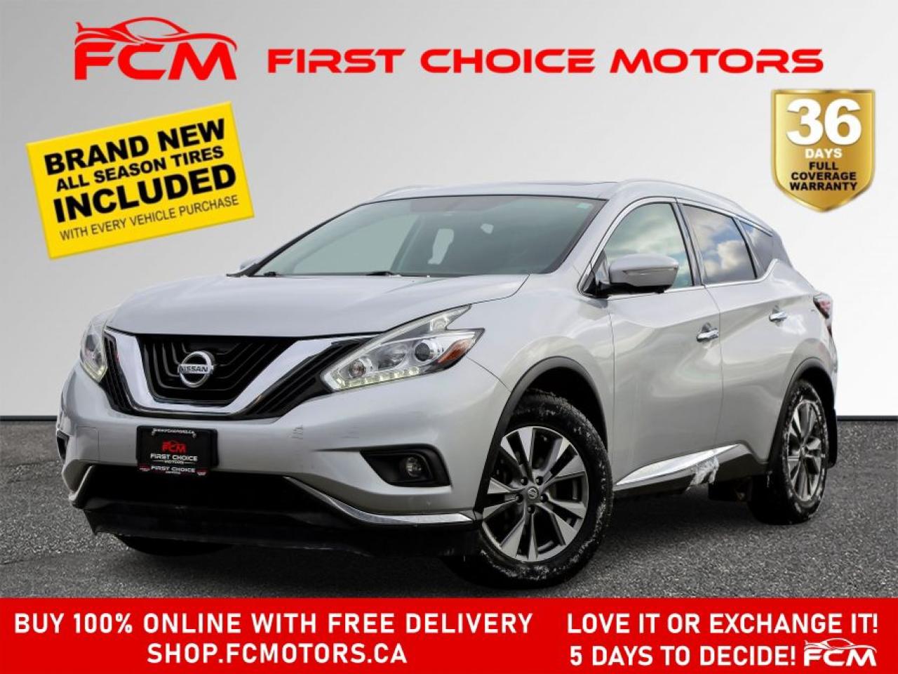 Used 2015 Nissan Murano SL ~AUTOMATIC, FULLY CERTIFIED WITH WARRANTY!!!!~ for sale in North York, ON