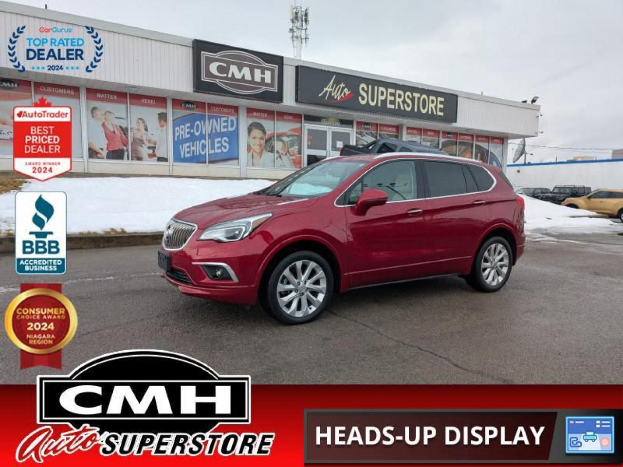 Used 2017 Buick Envision Premium II  **LOW KMS - SUNROOF** for sale in St. Catharines, ON