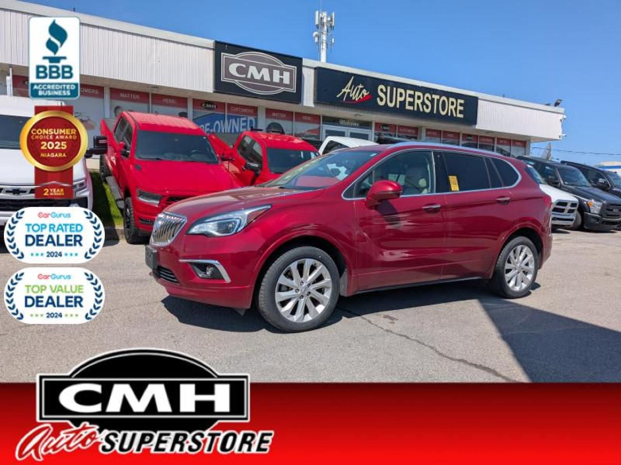 2017 Buick Envision Premium II  **LOW KMS - SUNROOF**