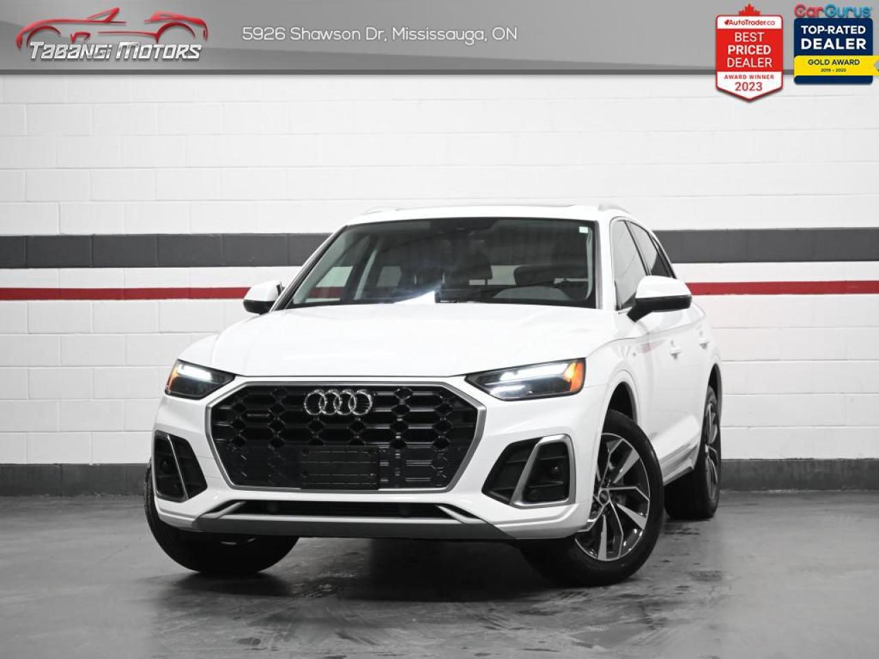 Used 2021 Audi Q5 Progressiv   S-Line No Accident Digital Dash Navigation Panoramic Roof for sale in Mississauga, ON