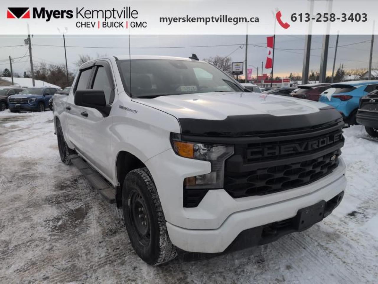 Used 2022 Chevrolet Silverado 1500 Custom  - Aluminum Wheels for sale in Kemptville, ON