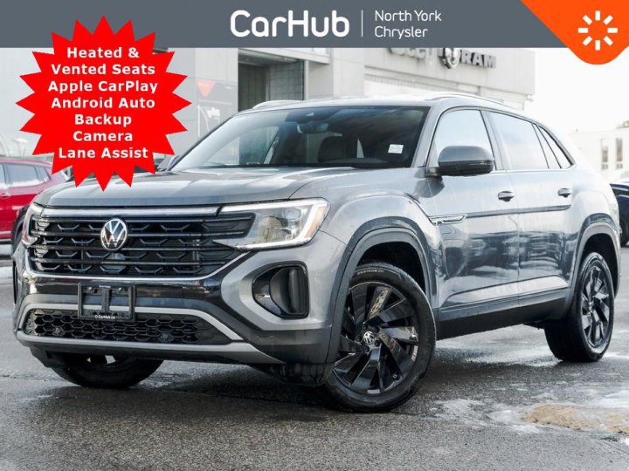 Used 2024 Volkswagen Atlas Cross Sport Comfortline Heated Vented Seats Apple CarPlay for sale in Thornhill, ON