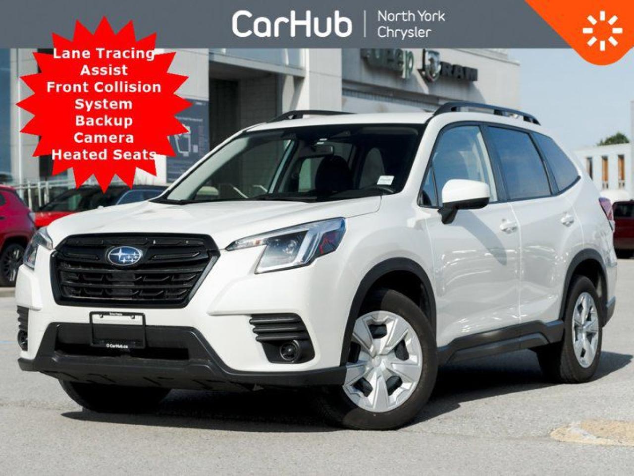 Used 2023 Subaru Forester Lane Tracing Assist Front Collision System Backup Camera Heated Seats Apple CarPlay Android Auto for sale in Thornhill, ON