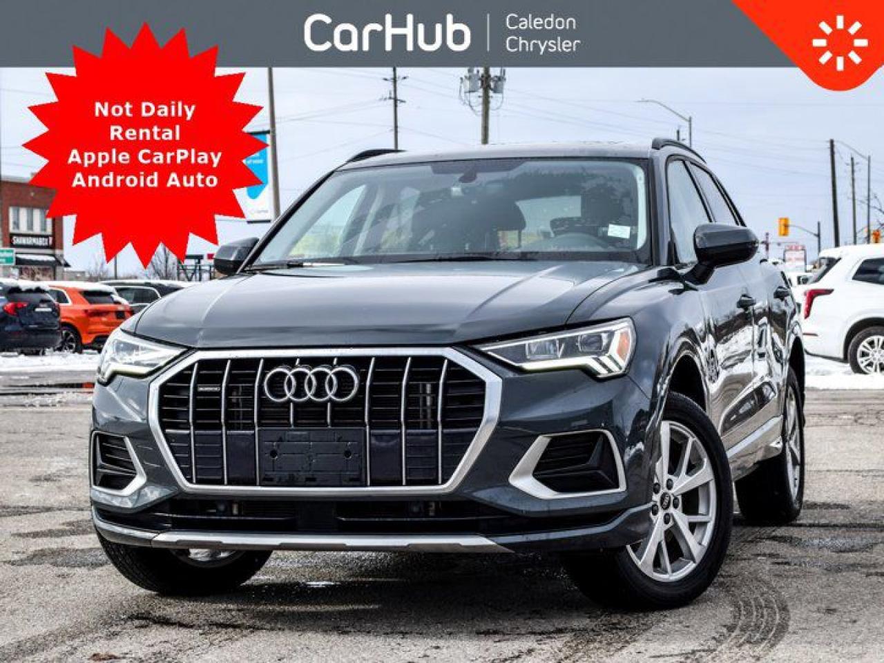 Used 2022 Audi Q3 Komfort Quattro Pano Sunroof Heated Front Seats for sale in Bolton, ON