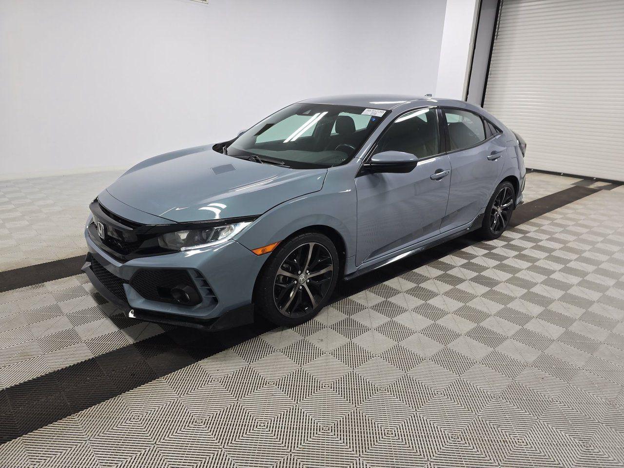 Used 2021 Honda Civic Hatchback SPORT-SUNROOF-AUTOMATIC-HONDA SENSE-CERTIFIED for sale in Toronto, ON