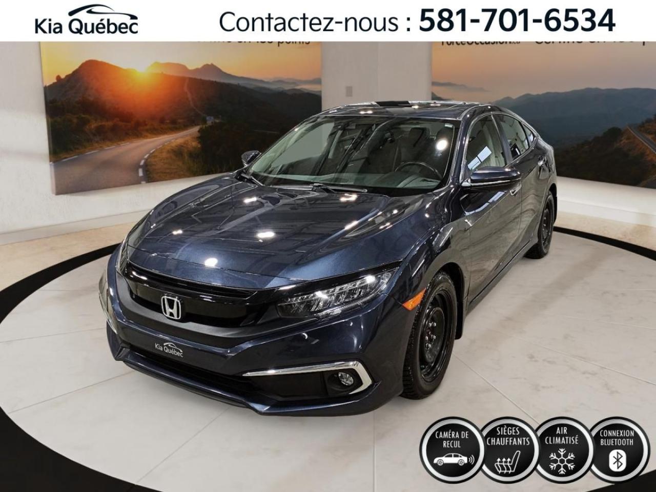 Used 2019 Honda Civic Tourisme *GPS *CUIR *TOIT *CARPLAY *A/C *BIZONE for sale in Québec, QC