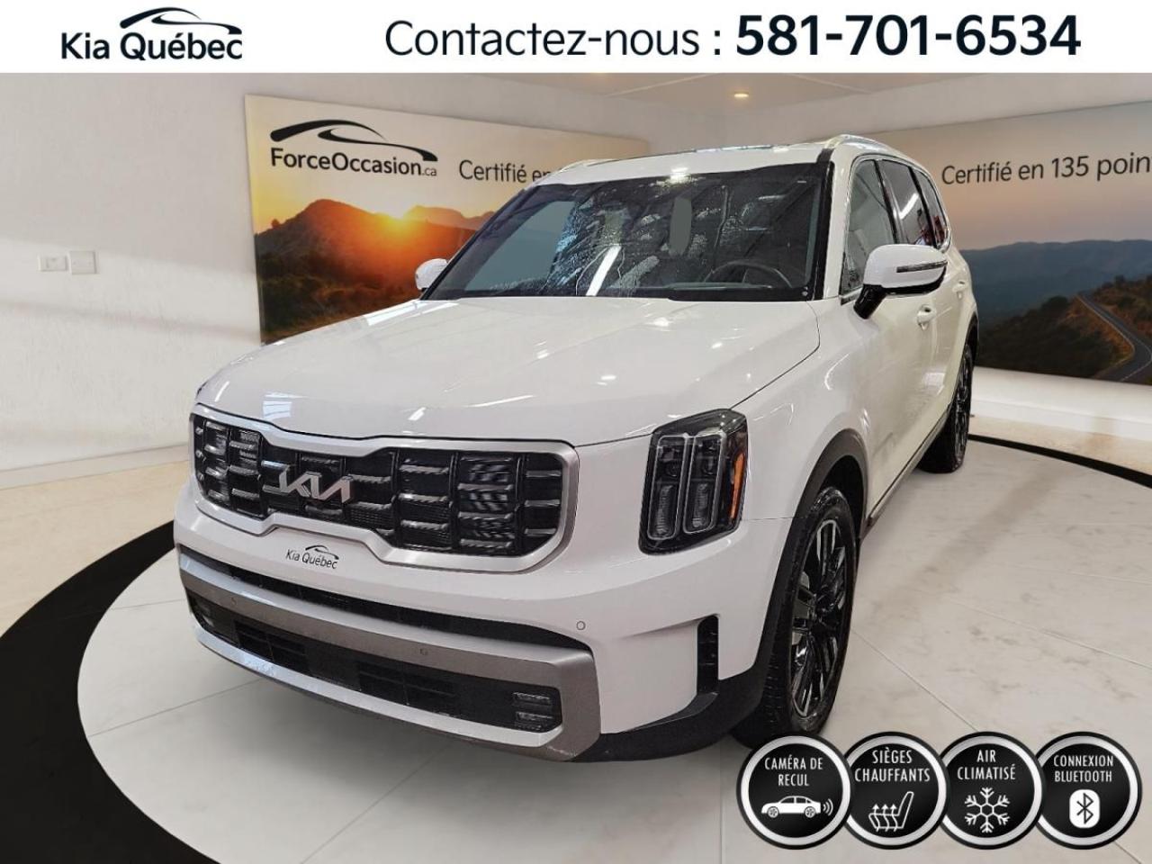 Used 2023 Kia Telluride SX Limited *AWD *CUIR *TOIT *GPS *A/C *BIZONE for sale in Québec, QC