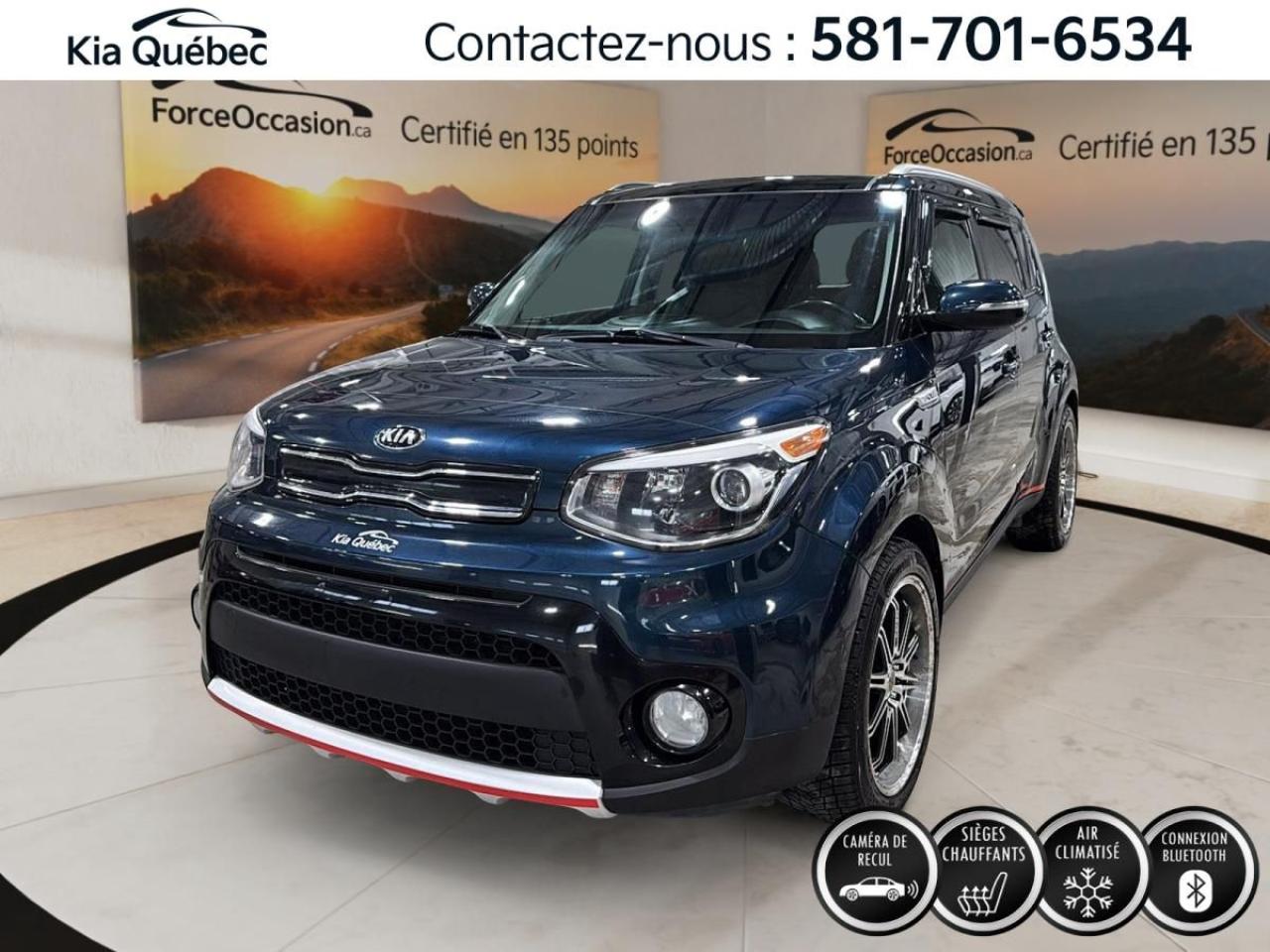 Used 2017 Kia Soul EX Premium *CUIR *TOIT *CARPLAY *BLUETOOTH *CAMÉRA for sale in Québec, QC