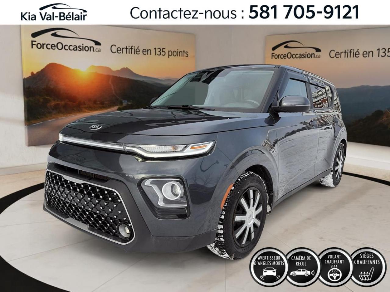 Used 2021 Kia Soul EX *SIEGES CHAUFFANTS *BLUETOOTH *CRUISE *CAMERA for sale in Québec, QC