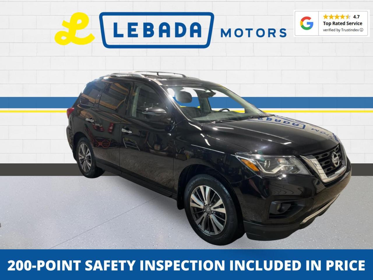 Used 2018 Nissan Pathfinder SL | 4WD | 7 Passenger | Navigation System | Leather Seats | Dual Pane Sunroof | Remote Start System | 360 View Camera w/ Parking Sensors | Seat Memor for sale in Cambridge, ON