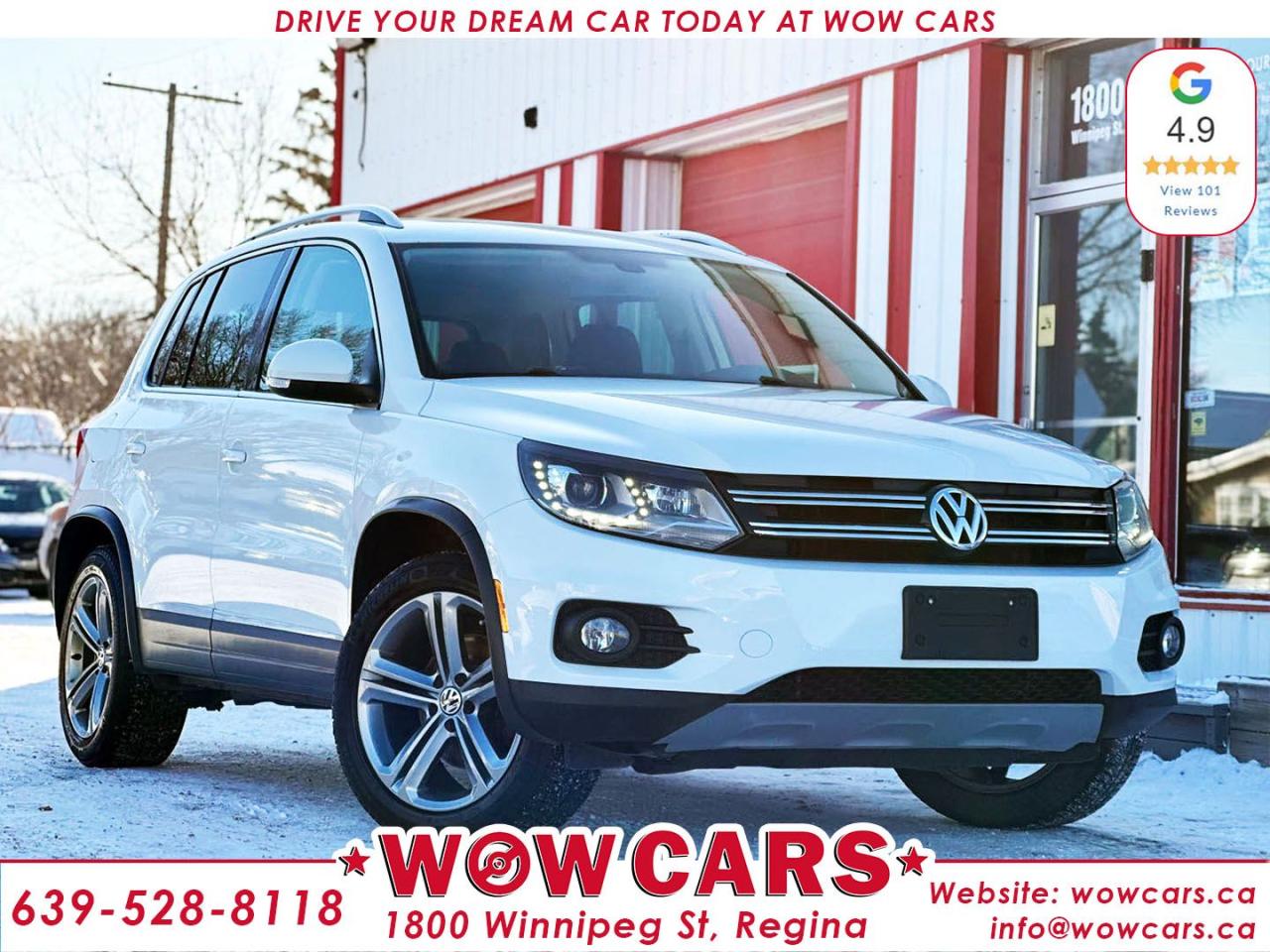 Used 2017 Volkswagen Tiguan Highline for sale in Regina, SK