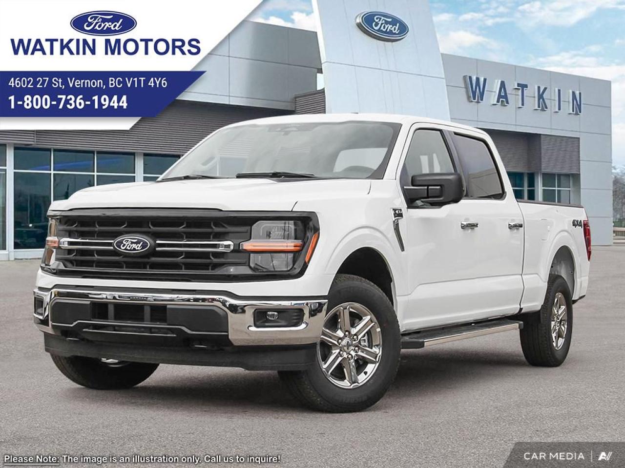 New 2025 Ford F-150 XLT for sale in Vernon, BC