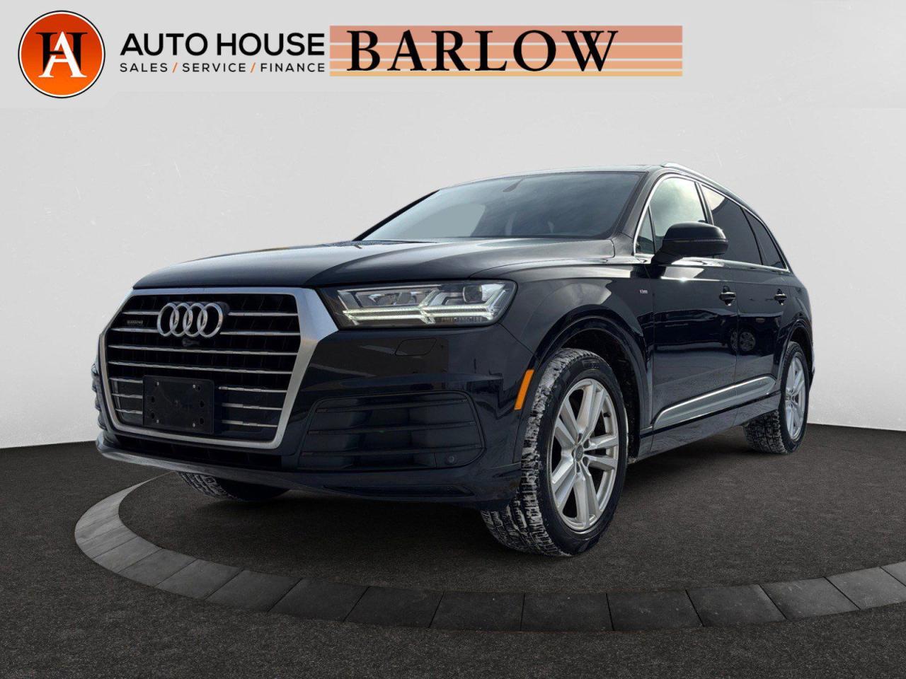 Used 2018 Audi Q7 Progressiv S-LINE 7 PASS LEATHER  NAVI BACKUP CAM PANO ROOF for sale in Calgary, AB