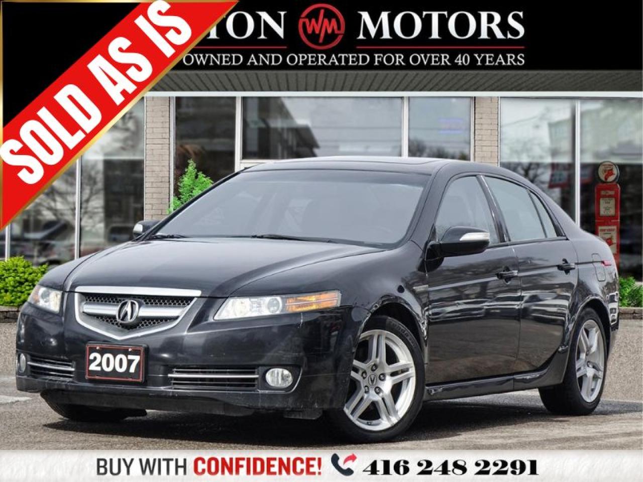 2007 Acura TL SOLD AS IS*3.2L*NAV*HEATED SEATS*SUNROOF*