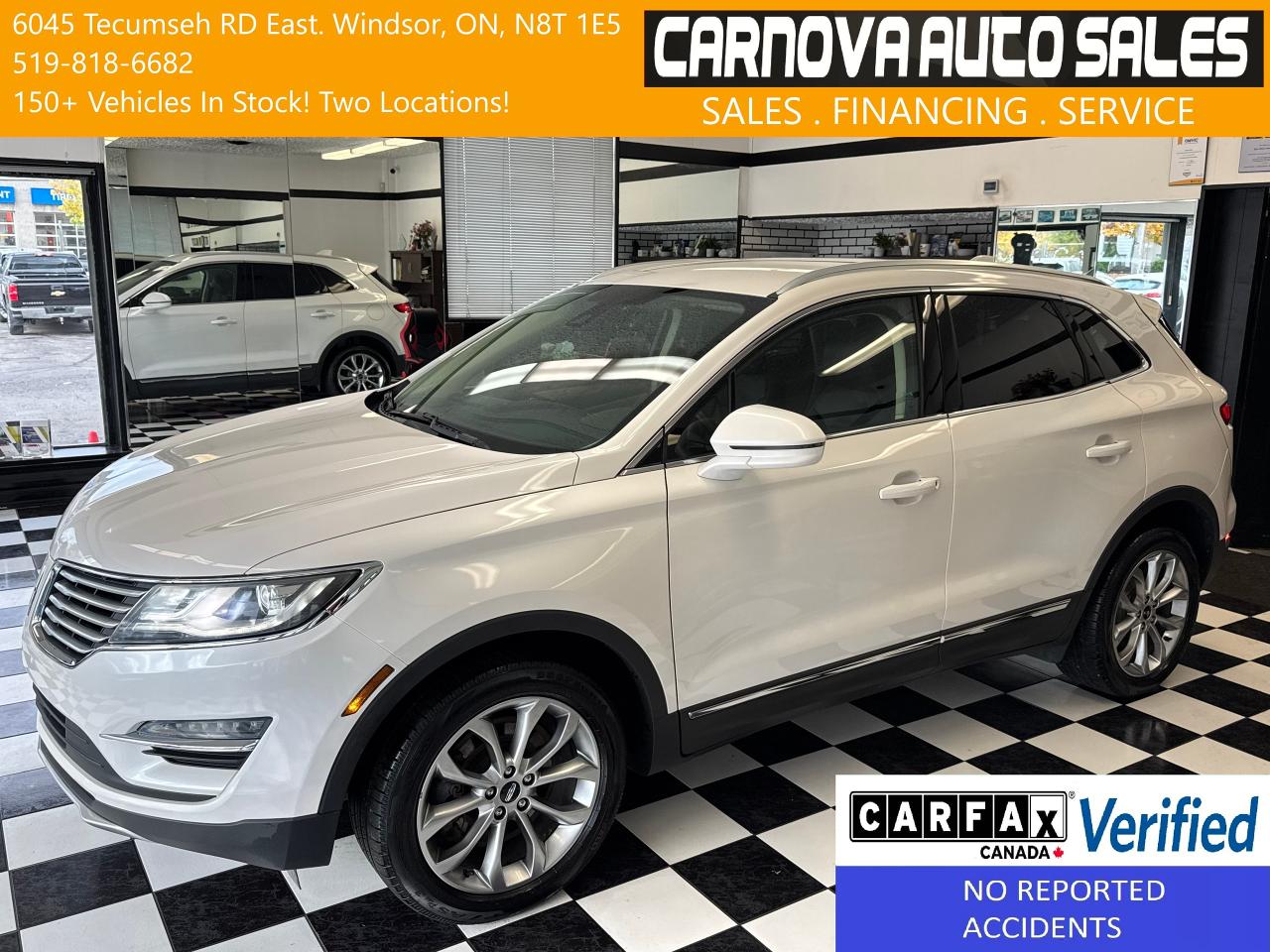 Used 2016 Lincoln MKC Select AWD+GPS+Camera+Blind Spot+CLEAN CARFAX for sale in Windsor, ON