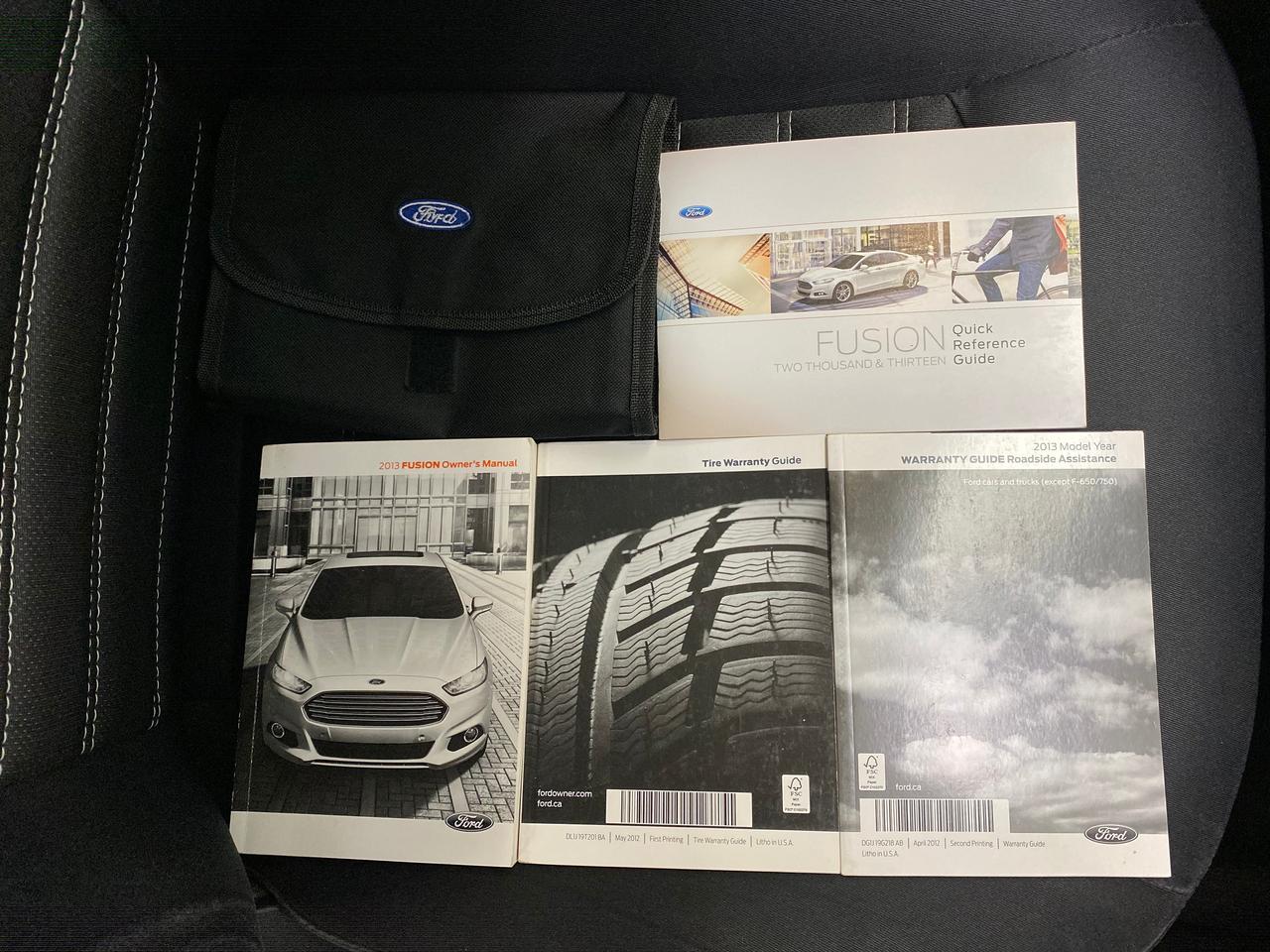 2013 Ford Fusion SE+Bluetooth+Heated Seats+A/C+Sunroof Photo