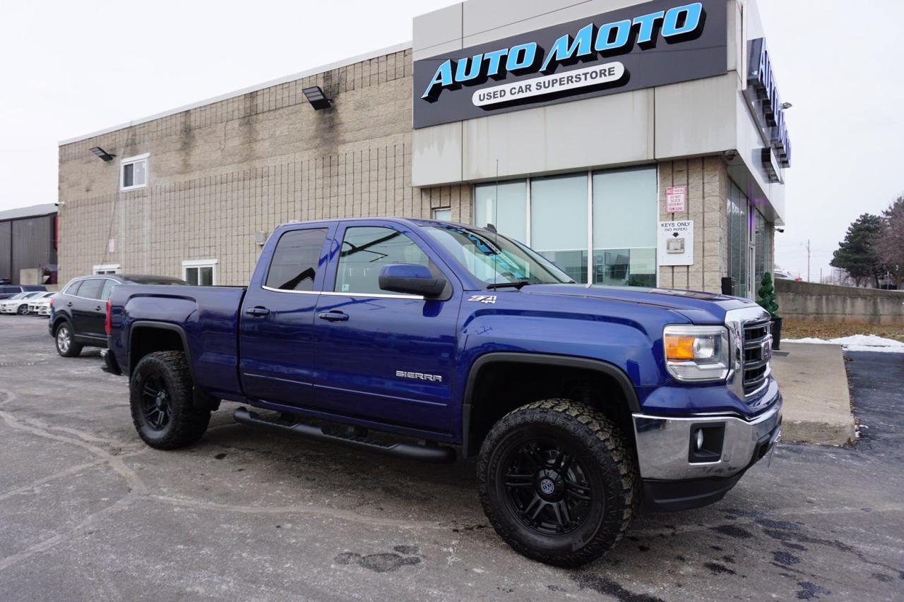 Used 2014 GMC Sierra 1500 5,3L V8 SLE 4WD CERTIFIED CAMERA BLUETOOTH CRUISE RUNNING BORDS ALLOYS for sale in Burlington, ON