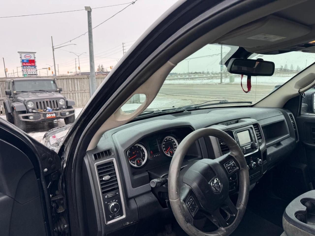 2014 RAM 1500 ST, 4X4, V6, QUAD CAB, BLACK ON BLACK, AS IS - Photo #10