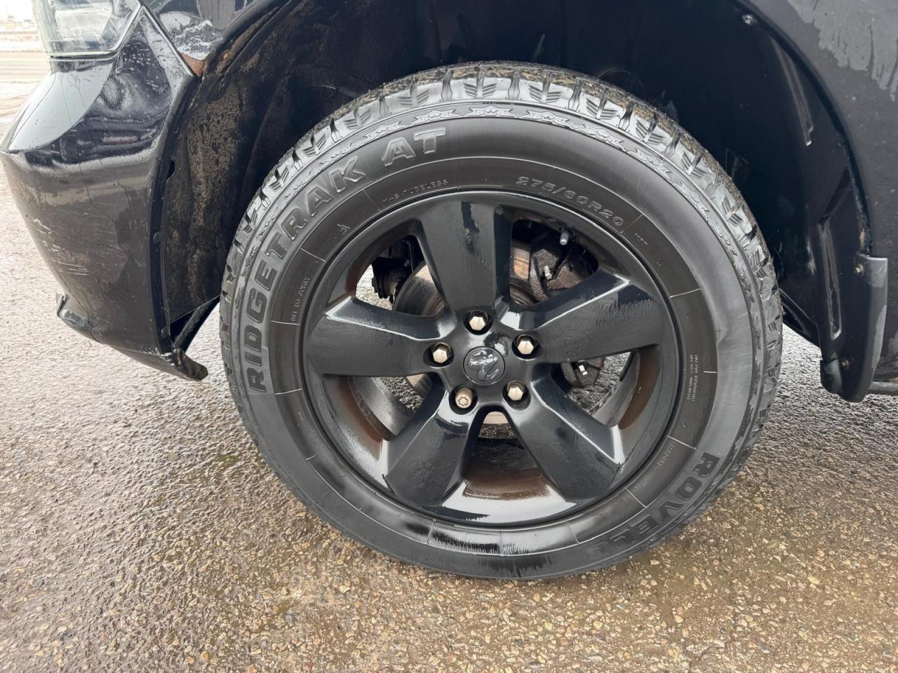 2014 RAM 1500 ST, 4X4, V6, QUAD CAB, BLACK ON BLACK, AS IS - Photo #15