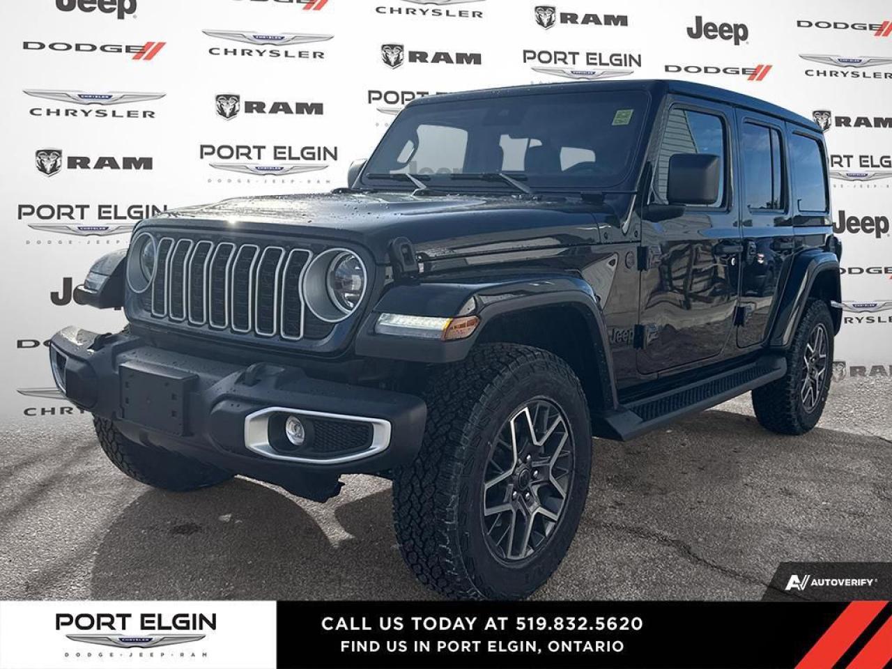 New 2025 Jeep Wrangler 4-Door Sahara for sale in Port Elgin, ON