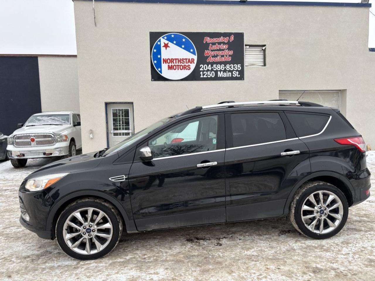 <p>2015 Ford Escape SE 4x4 is a reliable SUV with a spacious interior and clean black exterior. With its 4-cylinder engine and automatic transmission, this vehicle is perfect for all your adventures. Lots of high value options including chrome alloy wheels, heated seats and backup camera. freshly safetied. Contact us today to test drive this beauty!</p><br><p>Dealer Permit #1363 All advertized prices are subject to applicable taxes. Bank and In-house financing available. Call for details 204-586-8335 or view at Northstar Motors 1250 Main St Winnipeg. Proudly serving Manitoba for over 30 years!</p>