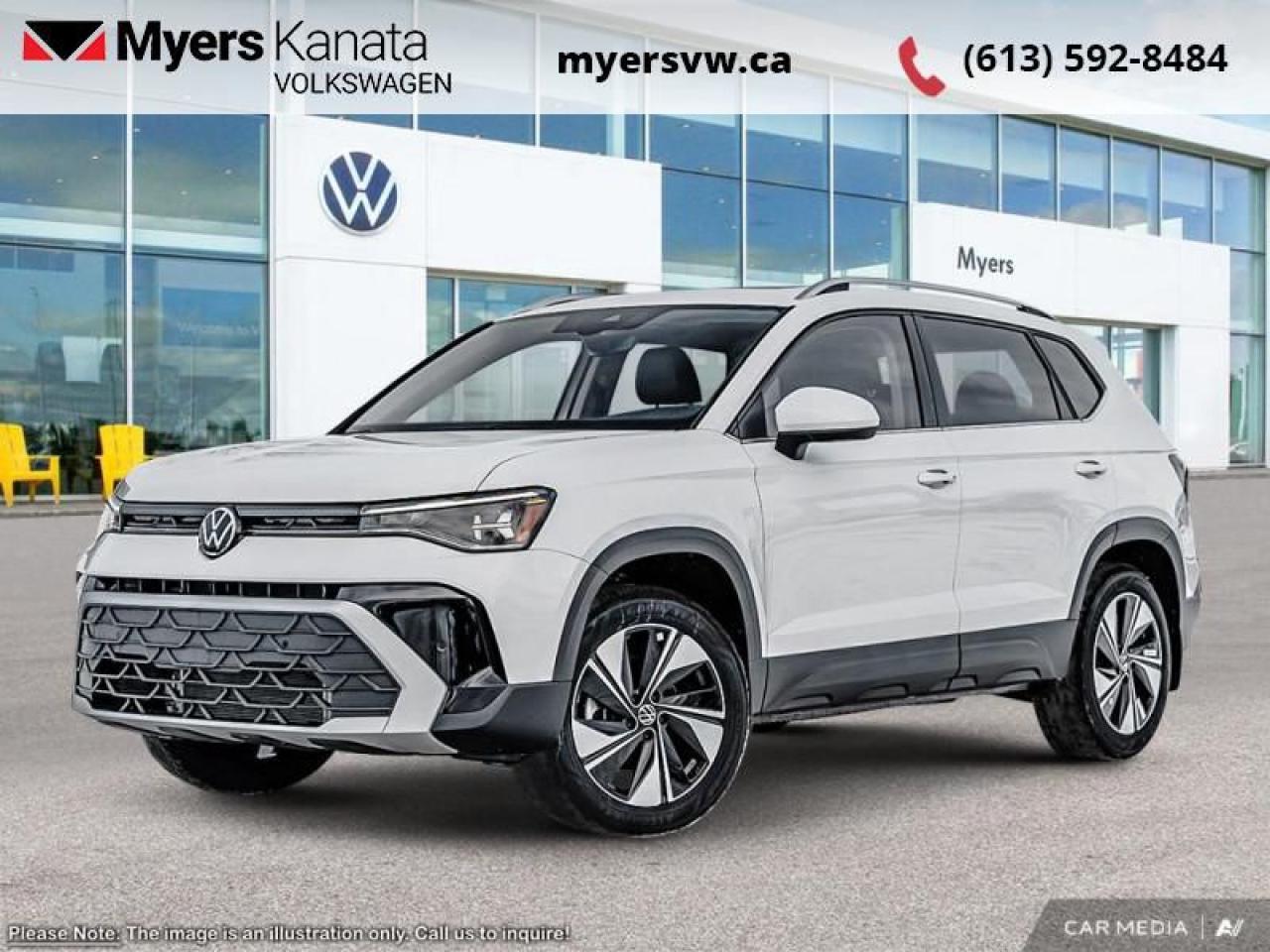 New 2025 Volkswagen Taos Comfortline  - Sunroof for sale in Kanata, ON