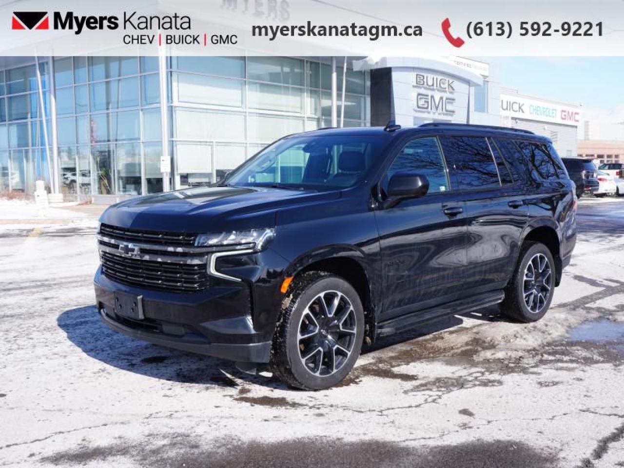 Used 2021 Chevrolet Tahoe RST  - Leather Seats -  Heated Seats for sale in Kanata, ON