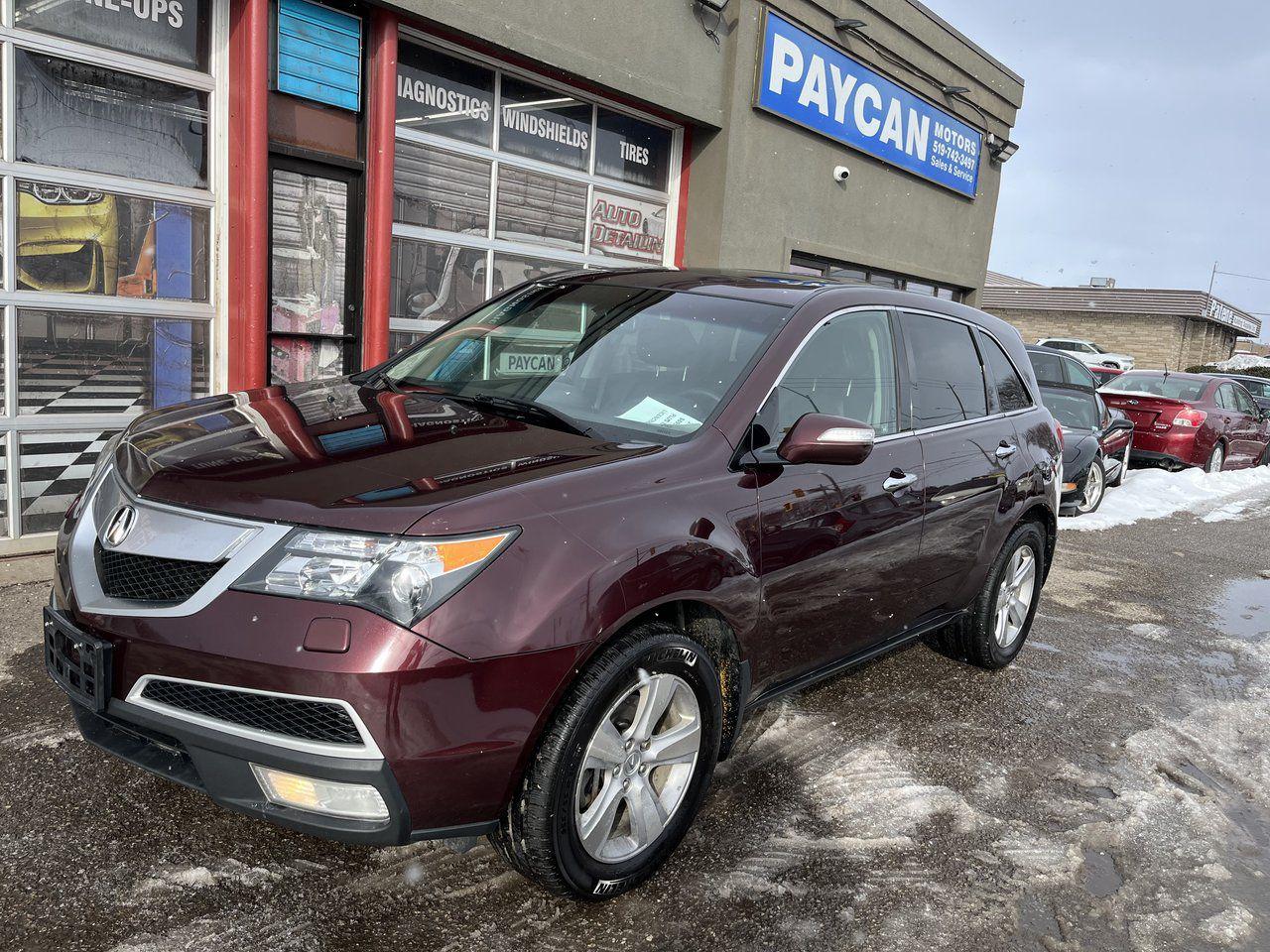 <p>HER IS A VERY CLEAN RELIABLE WELL MAINTAINED ACURA THAT LOOKS AND DRIVES GREAT AND SOLD CERTIFIED COME FOR TEST DRIVE OR CALL 5195706463 FOR AN APPOINTMENT .TO SEE ALL OUR INVENTORY PLS GO TO PAYCANMOTORS.CA</p>