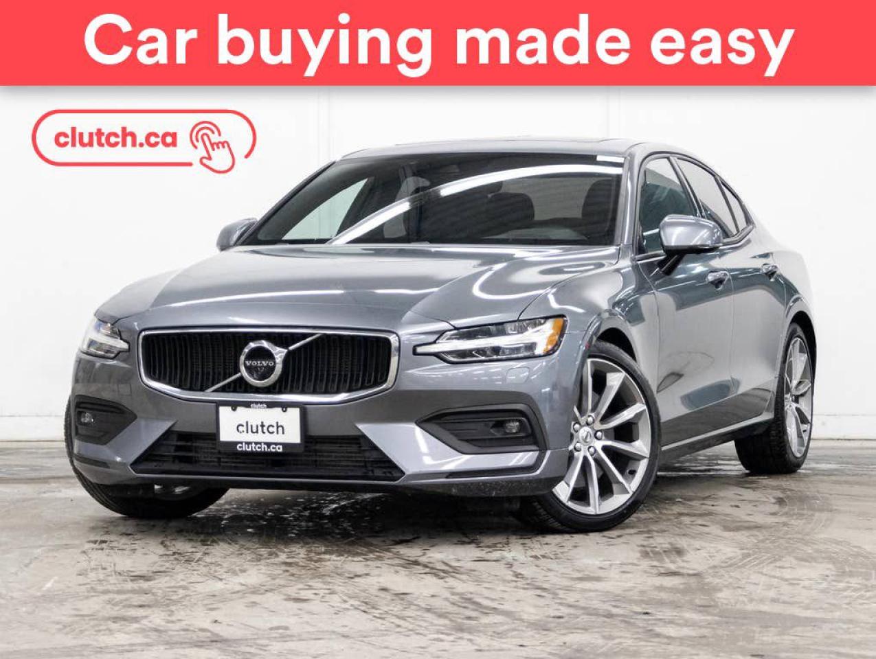 Used 2019 Volvo S60 T6 Momentum AWD w/ Apple Car Play & Android Auto, Panoramic Moonroof, Nav for sale in Toronto, ON