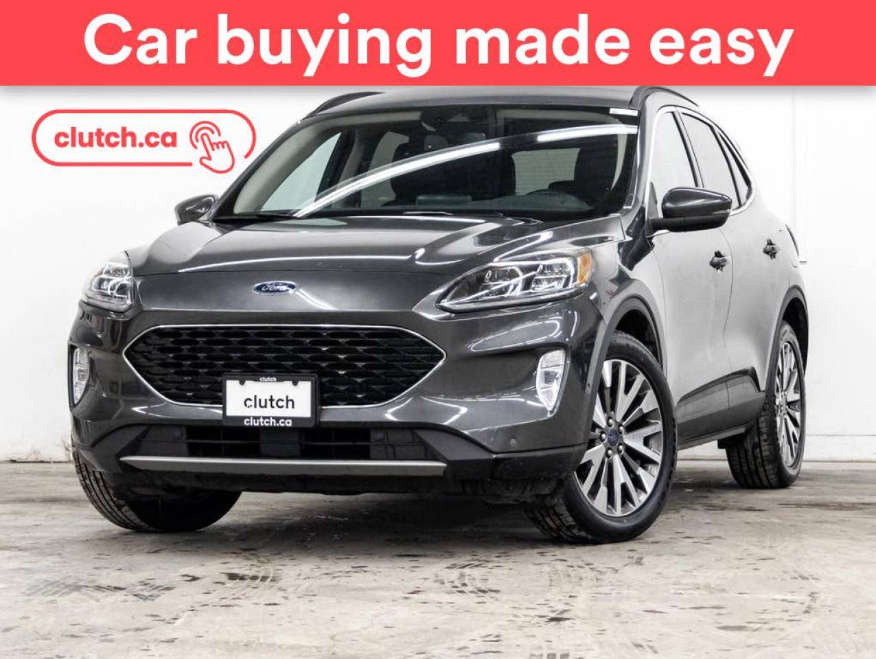 Used 2020 Ford Escape Titanium Hybrid AWD w/ Apple Car Play & Android Auto, Nav, Dual Zone A/C for sale in Toronto, ON