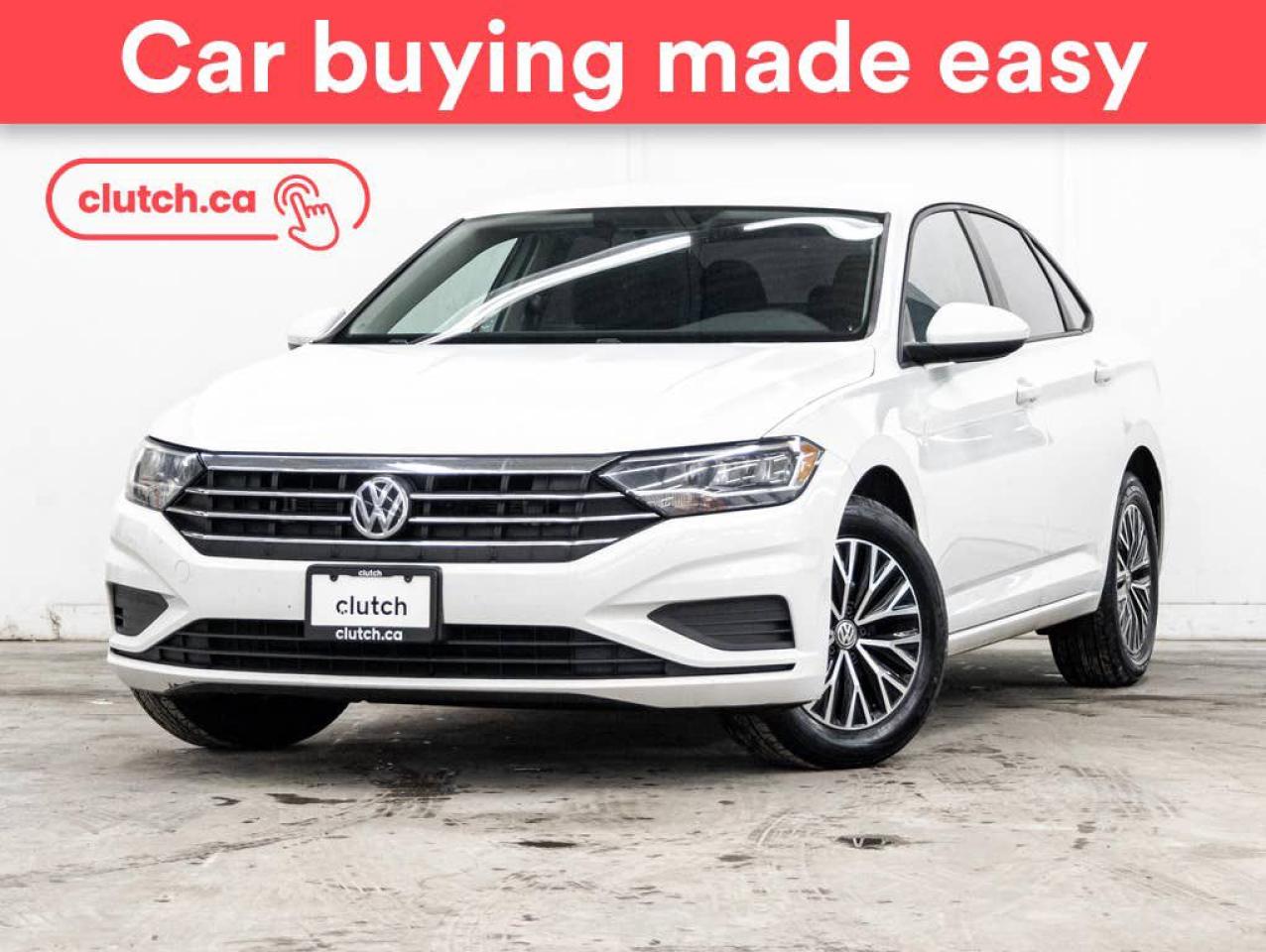 Used 2020 Volkswagen Jetta Comfortline w/ Apple CarPlay & Android Auto, Rearview Cam, A/C for sale in Toronto, ON