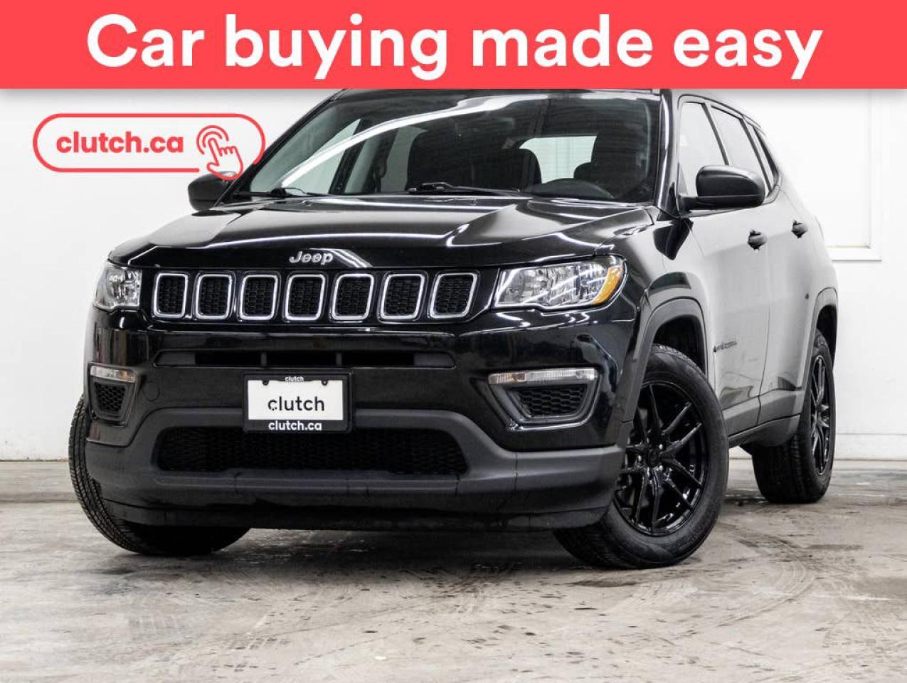 Used 2017 Jeep Compass Sport w/ Rearview Camera, A/C, Cruise Control for sale in Toronto, ON