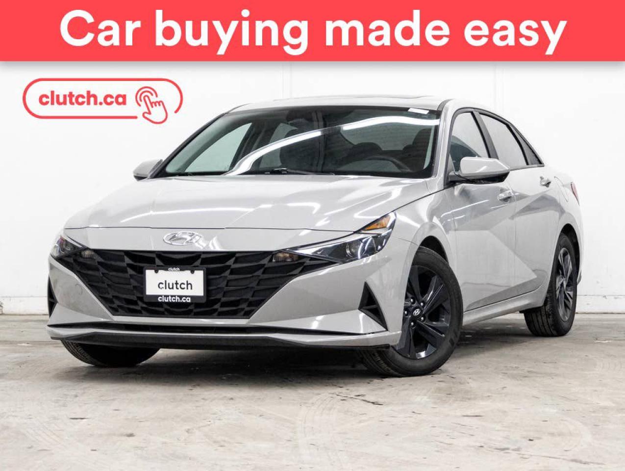 Used 2022 Hyundai Elantra Preferred w/ Sun & Tech Pkg w/ Apple CarPlay & Android Auto, Power Moonroof, Rearview Cam for sale in Toronto, ON