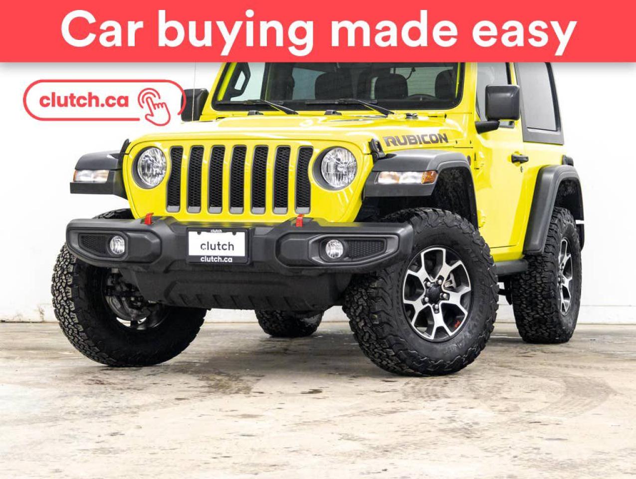 Used 2023 Jeep Wrangler Rubicon 4X4 w/ Apple CarPlay, Nav, Reverse Cam for sale in Toronto, ON