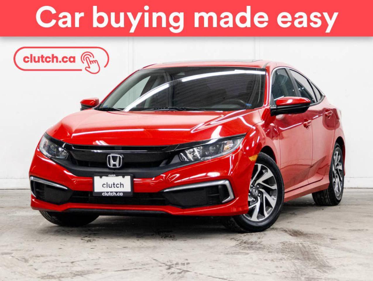 Used 2020 Honda Civic EX w/ Apple CarPlay, Heated Front Seats, Rearview Cam for sale in Toronto, ON